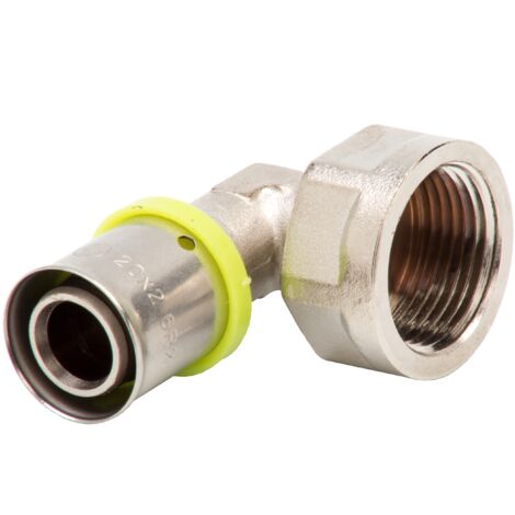 Coude femelle PRESS - ARCO Dimensions : Ø25mm x 3/4".