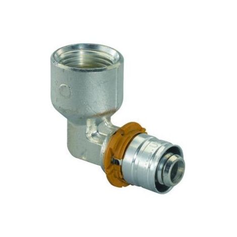 Coude femelle S-PRESS - UPONOR Dimensions : Ø20mm x 3/4" x 3/4