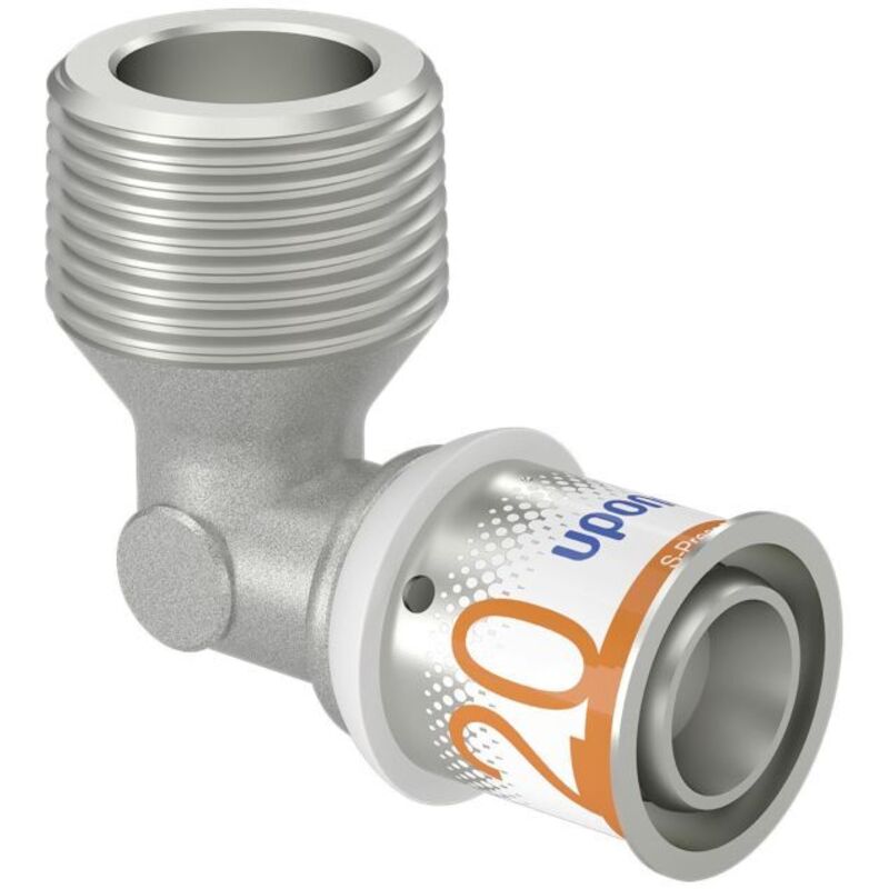 Coude à sertir 90° fileté 20 20x27 Uponor