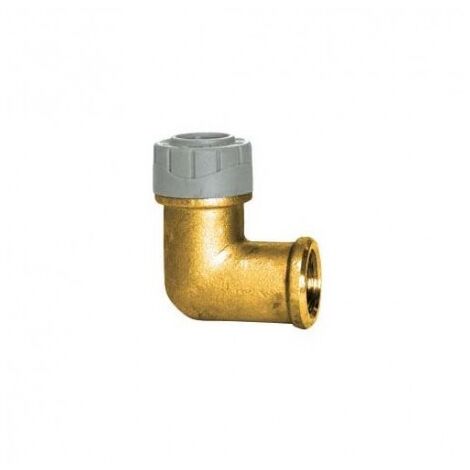 Coude fileté femelle 90º - STANDARD HYDRAULIQUE Dimensions : Ø22mm x 1/2".