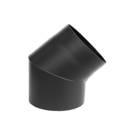 Coude fixe 45° - Conduit acier peint 2 mm  150 mm
