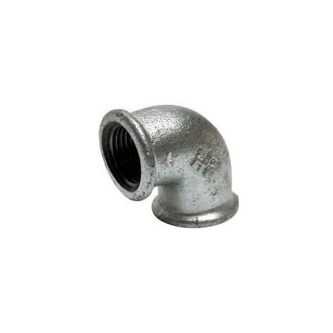 Coude fonte Nr.90Galva -lose- 1/2"