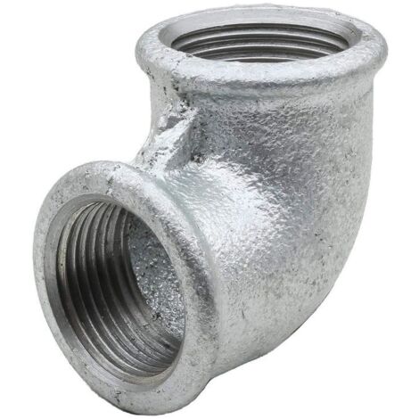 Coude galvanisé 90° F-F 1''1/4 (33/42)