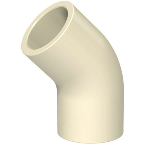 Coude IDMAR 3/4" 45° en CPVC pour eau, système collé - eau chaude