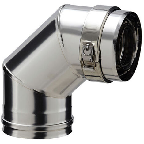 Coude De Raccordement 45° PGI 80/130 Poujoulat EC45 80/130pgi - Ariston, Neuf