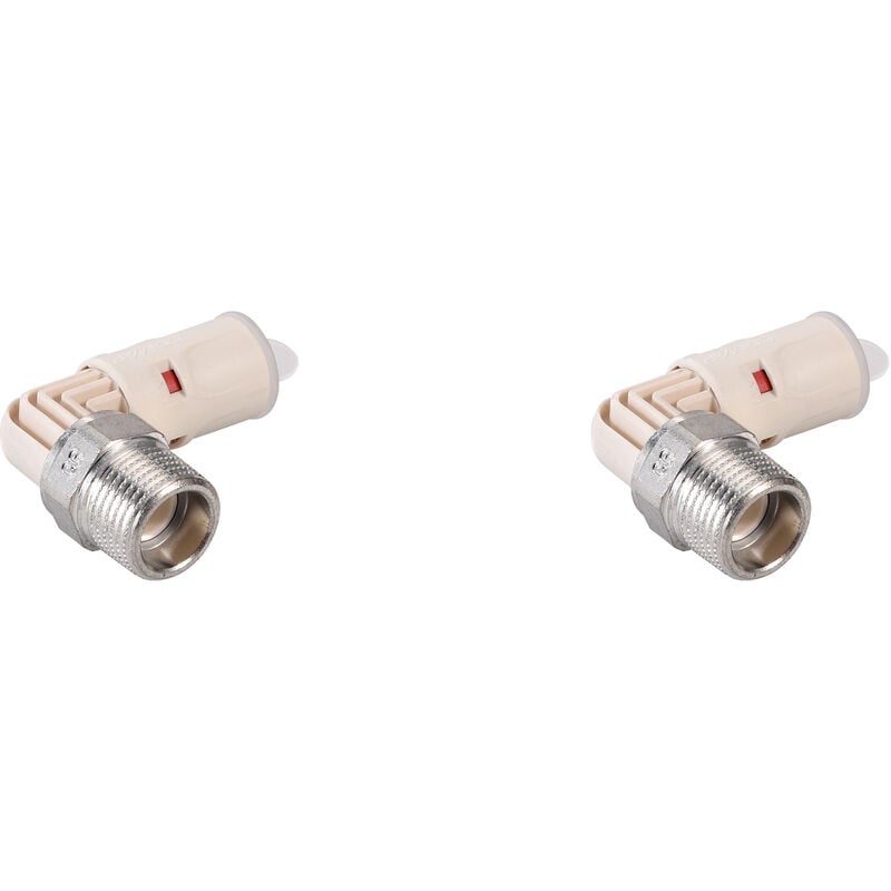 Comap - Coude instantané synthétiques mâle à visser pour tubes multicouche - 16x2 - 1/2 - Vendus par 2 - Raccords MultiSkin - 9092GP1612