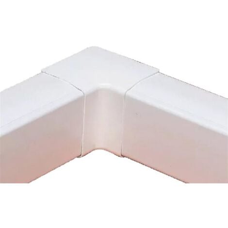 Coude intérieur 90° OPTIMAL - Pour 04/OP110 - 110x75 - Blanc