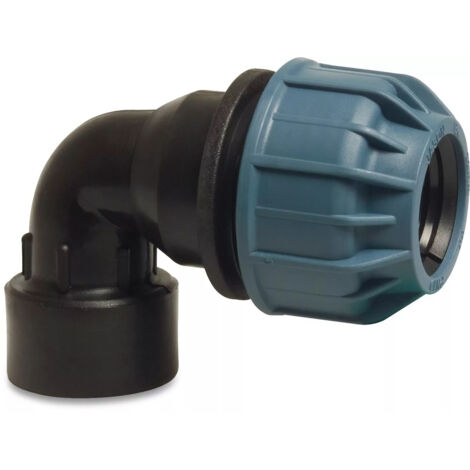 Coude Jason 90° PP 25 mm x 3/4"" FW 10 bar