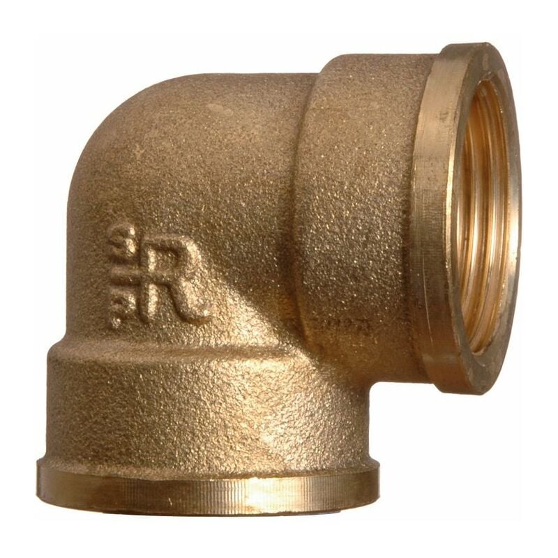 Raccord laiton coudé 90° à visser - f 2'