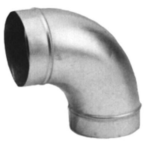 Coude mâle/mâle à 90° acier galvanisé diamètre de raccordement 315 mm S&P (UNELVENT) 864283