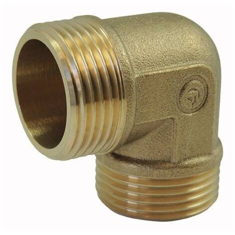 Coude Male / Male en laiton Ø 3/8 pouce