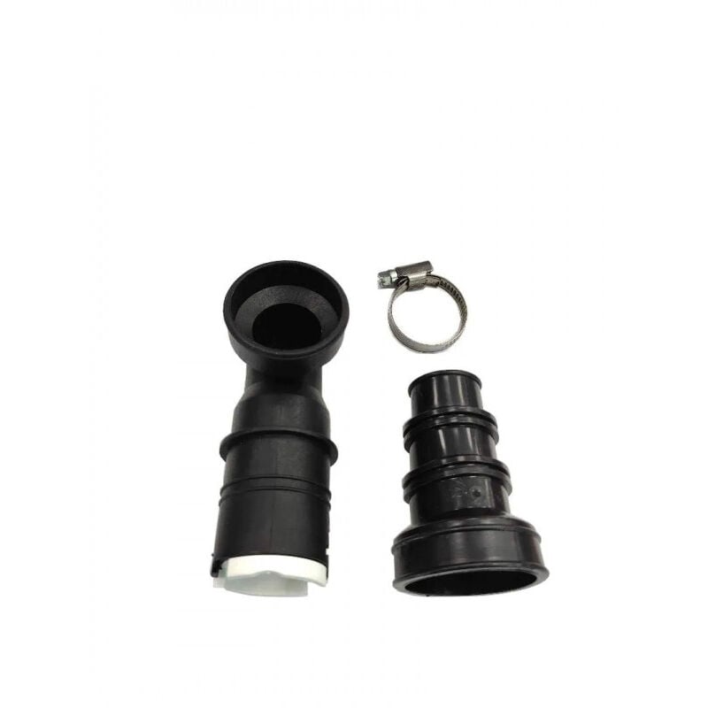 Coude à manchon complet, clapet anti retour.