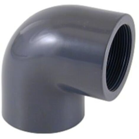 Coude mixte angle 90° Pvc pression 25 - 3/4"