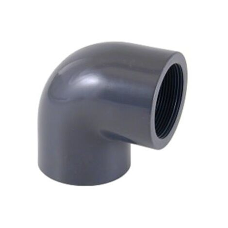 Coude mixte angle 90° Pvc pression 32 - 1"