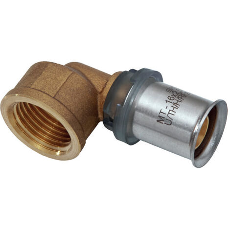 Coude multicouche à sertir 20 femelle 15x21 G2F23036 - MULTITUBO SYSTEMS