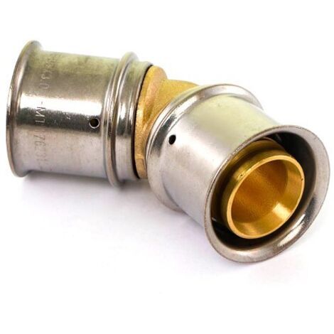 Coude multicouche à sertir 45° 40-40 F23260 - MULTITUBO SYSTEMS
