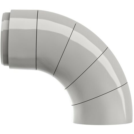 Coude orientable et multi angles de 22° à 87° pour gouttière - MF 250 Gris - FITT RAIN - GRIS