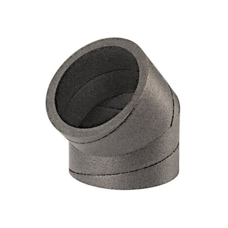 Coude PE isolé 90° ø160