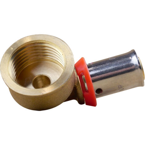 Coude PER à sertir Ø12x1,1 - Femelle fixe 1/2" (15/21) - IBP Bänninger
