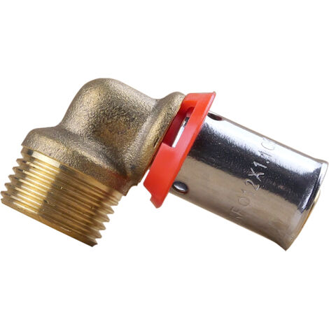 Coude PER à sertir Ø12x1,1 - Mâle 3/8" (12/17) - IBP Bänninger