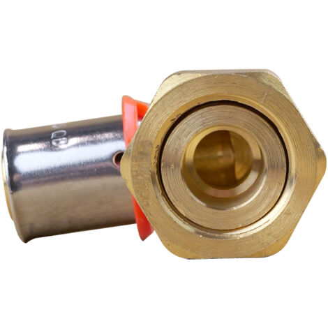 Coude PER à sertir Ø16x1,5 - Femelle écrou Libre 1/2" (15/21) - IBP Bänninger