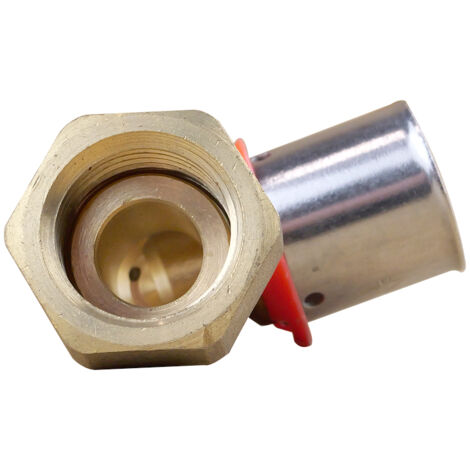 Coude PER à sertir Ø20x1,9 - Femelle écrou Libre 1/2" (15/21) - IBP Bänninger