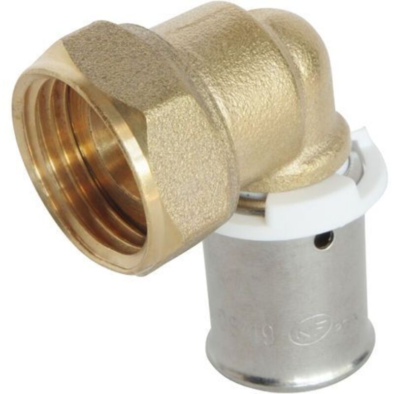 Coude écrou tournant à sertir Somatherm  33021212