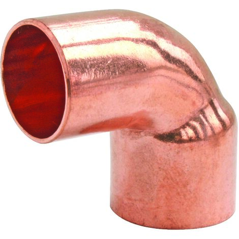 Coude petit rayon à souder 90° - Mâle-Femelle - Pour tube Ø18 - Sachet 2 pièces