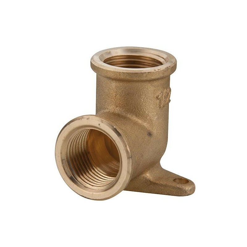 Coude plafonale 90° pour fixation murale g 3/4