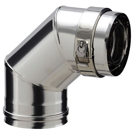 Coude poujoulat pgi 90° 80/130