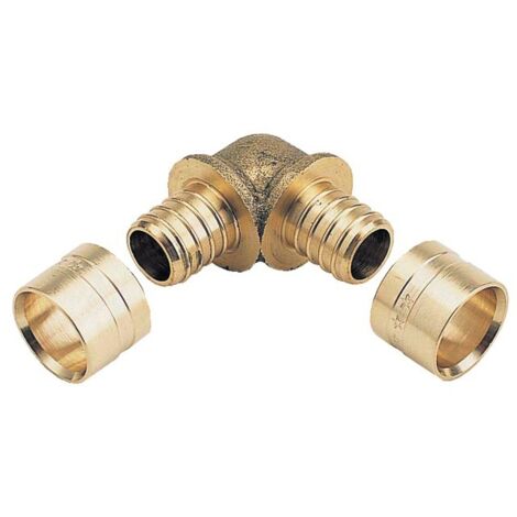 Coude pour tube PER 16x20 égal DN 20x20