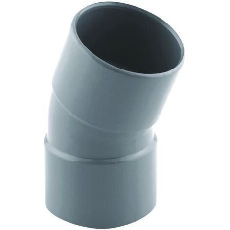Coude PVC 20° femelle D 40mm