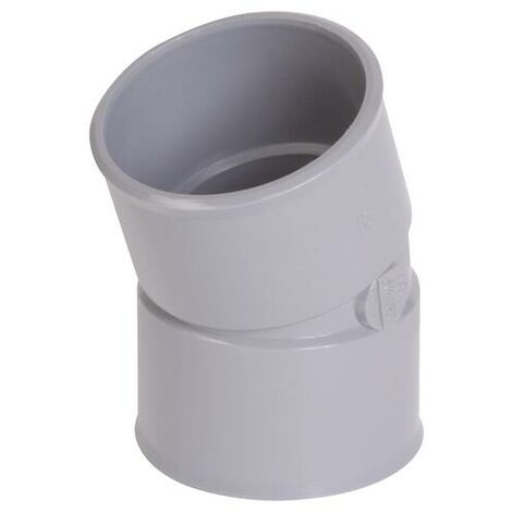 Coude PVC 20° FF 80 Nicoll -NF-