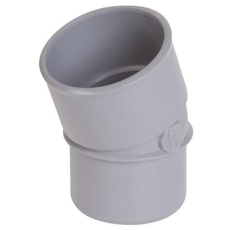 Coude PVC 20° MF 100 Nicoll -NF-