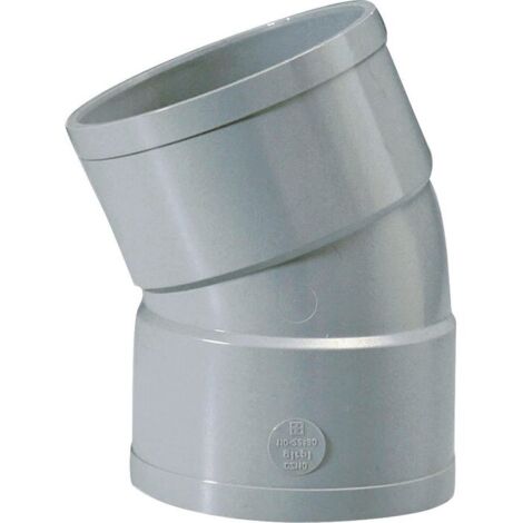 Coude PVC 22 degrés 30 FF 100