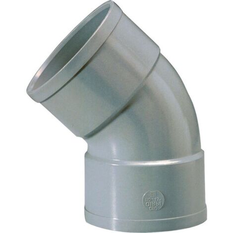 Coude PVC 45 degrés FF 40