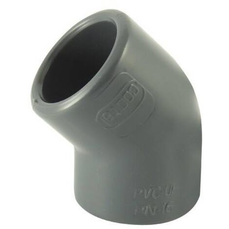 coude PVC 45° F/F à coller 16mm