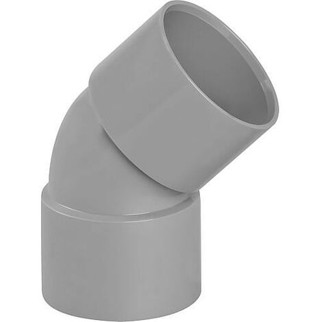 Coude PVC 45° femelle D 32mm