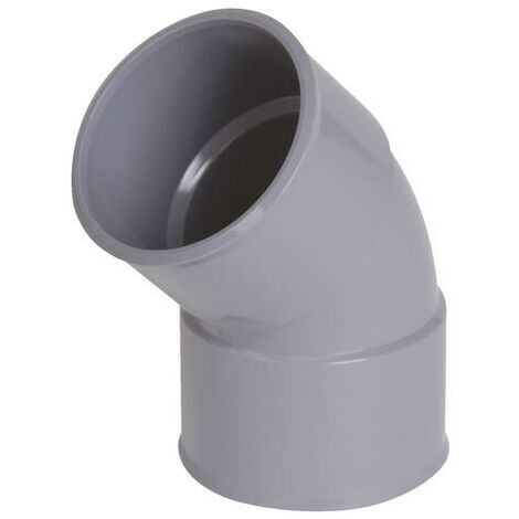 Coude PVC 45° FF 63 Nicoll -NF-