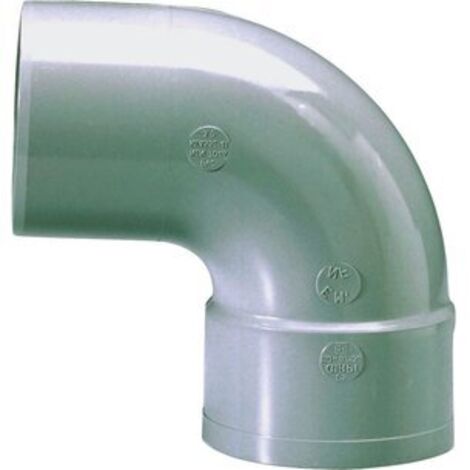 Coude PVC 87 degrés 30 MF 63