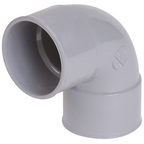 Coude PVC 87° FF 80 Nicoll -NF-