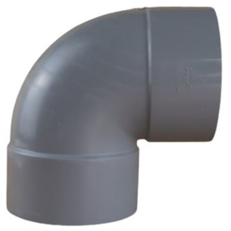 Coude PVC 87°30 Femelle/Femelle Ø125 - First Plast