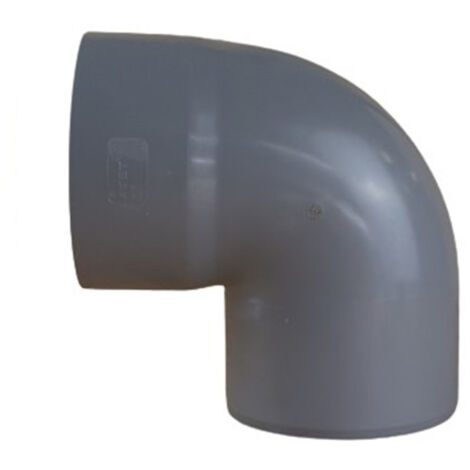 Coude PVC 87°30 Mâle/Femelle Ø125 - First Plast