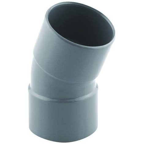 Coude PVC à 22°30 -NF- FF Ø 40 -NF-