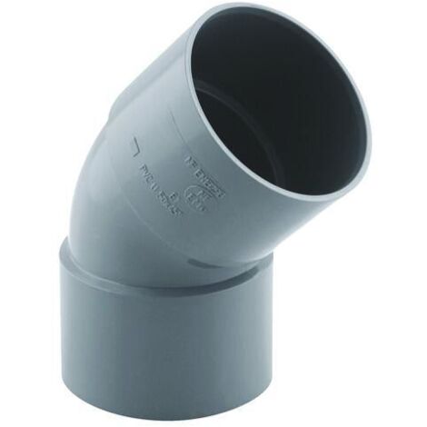 Coude PVC à 45° FF Ø 50 -NF-