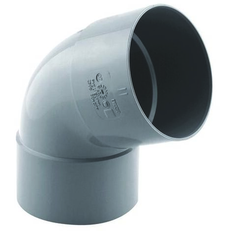 Coude PVC à 67° FF Diam 80