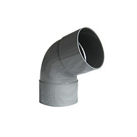 COUDE PVC A 67.30° POUR EVACUATION DOUBLE FEMELLE