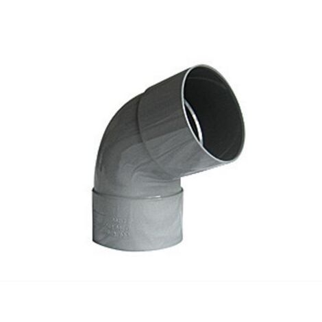 COUDE PVC A 67.30° POUR EVACUATION DOUBLE FEMELLE