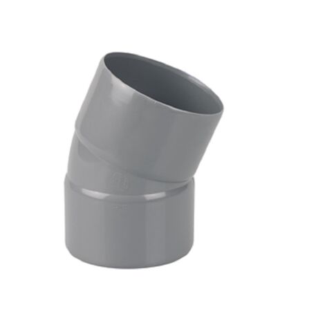 Coude PVC double femelle 20° D40 - WAVIN - 3025558