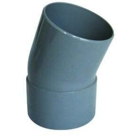 Coude PVC évacuation 20° Mâle Diamètre 50mm